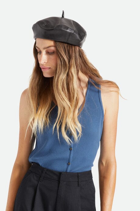 Brixton Audrey II Beret, Black