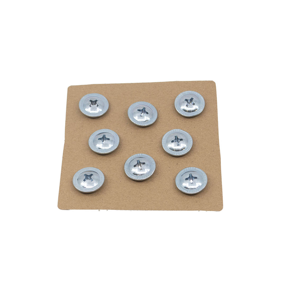 Jones Mounting Screws 6mm Silver, Set