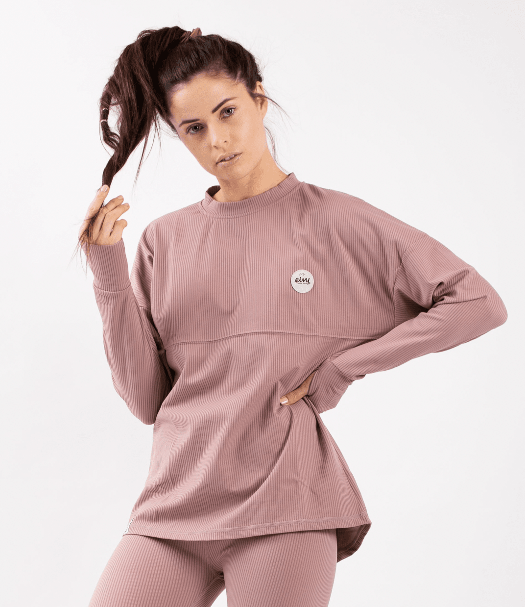 Eivy Venture Rib Top, Faded Woodrose Eivy Venture Rib Top, Faded Woodrose