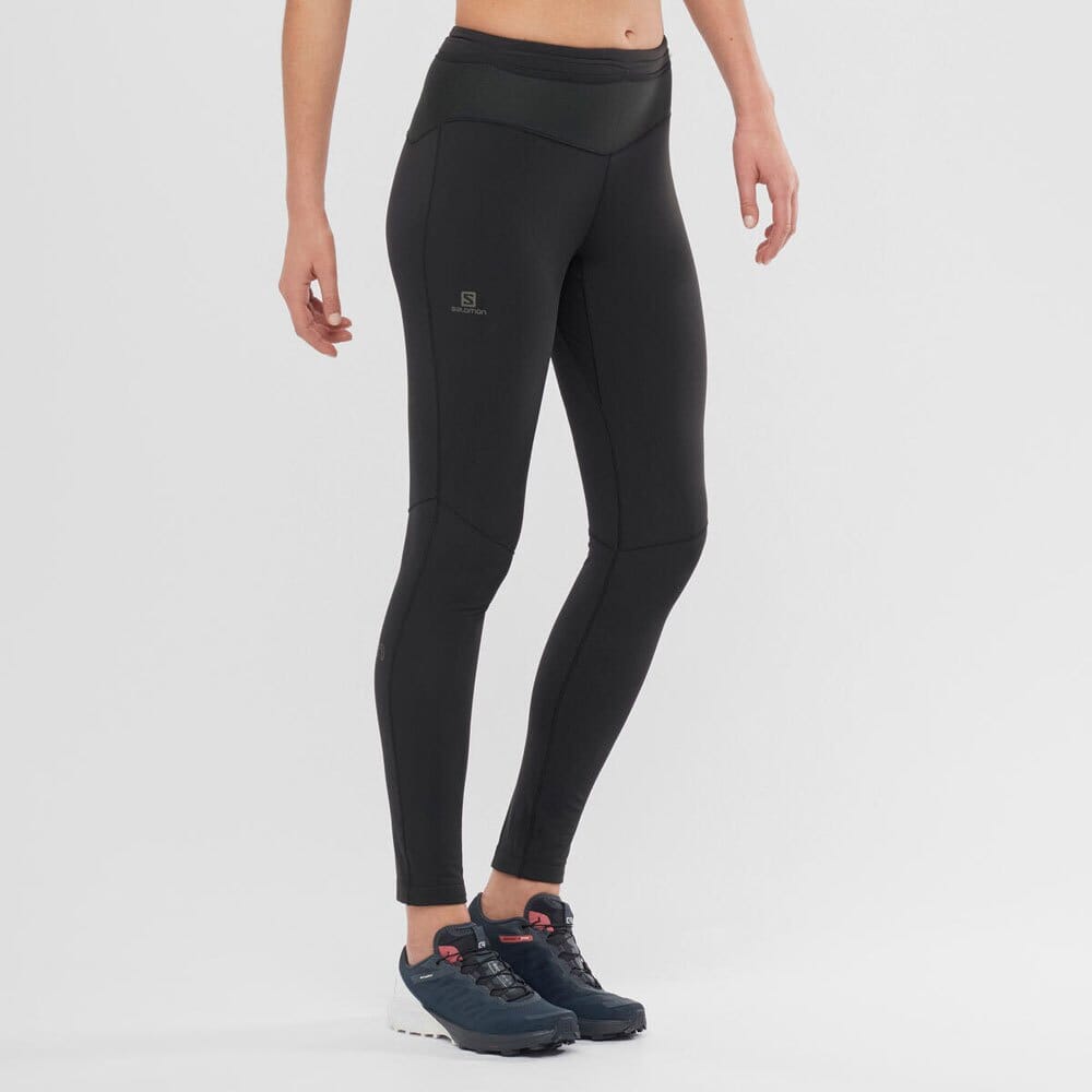 Salomon WMNS Xa Warm Tights, Black