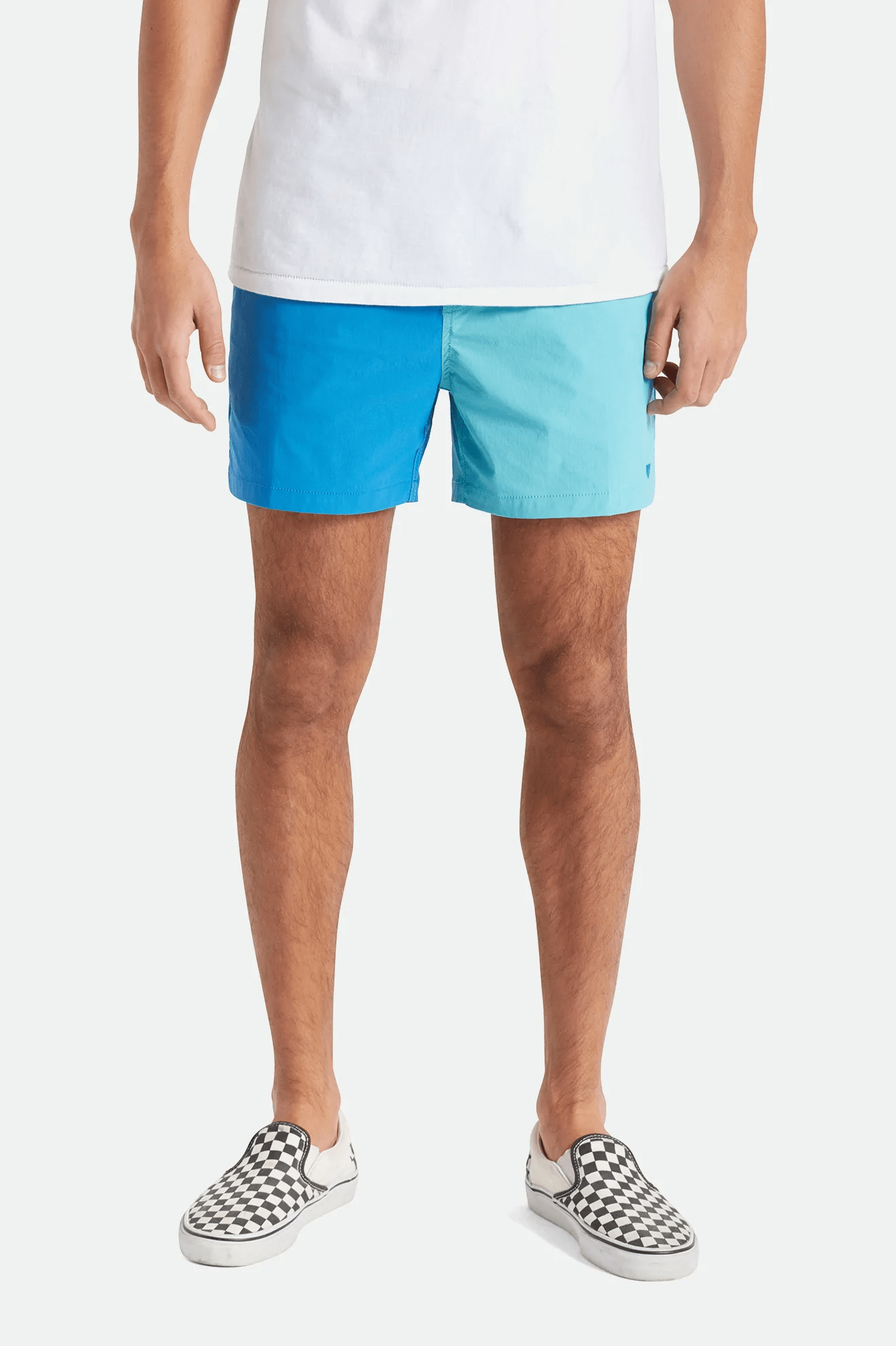 Brixton Voyage Shorts, Skyblue Teal