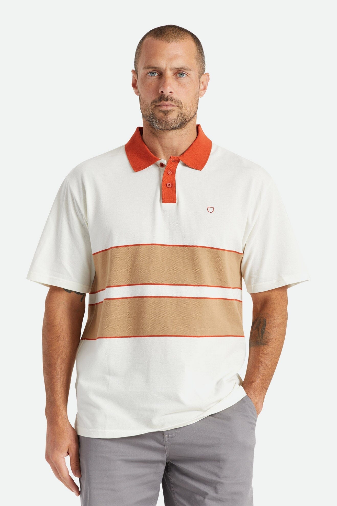 Brixton Shield Boxy S/S Polo