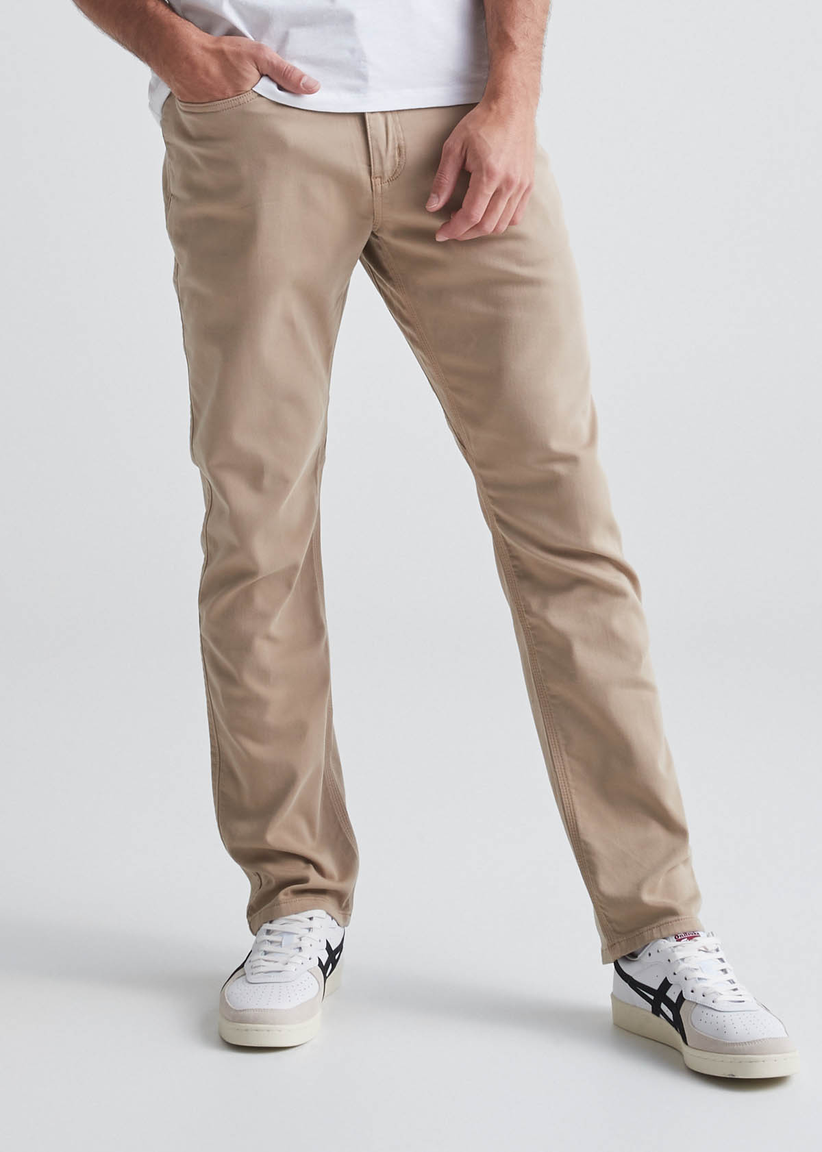 DUER No Sweat Relaxed Taper Pant, Khaki