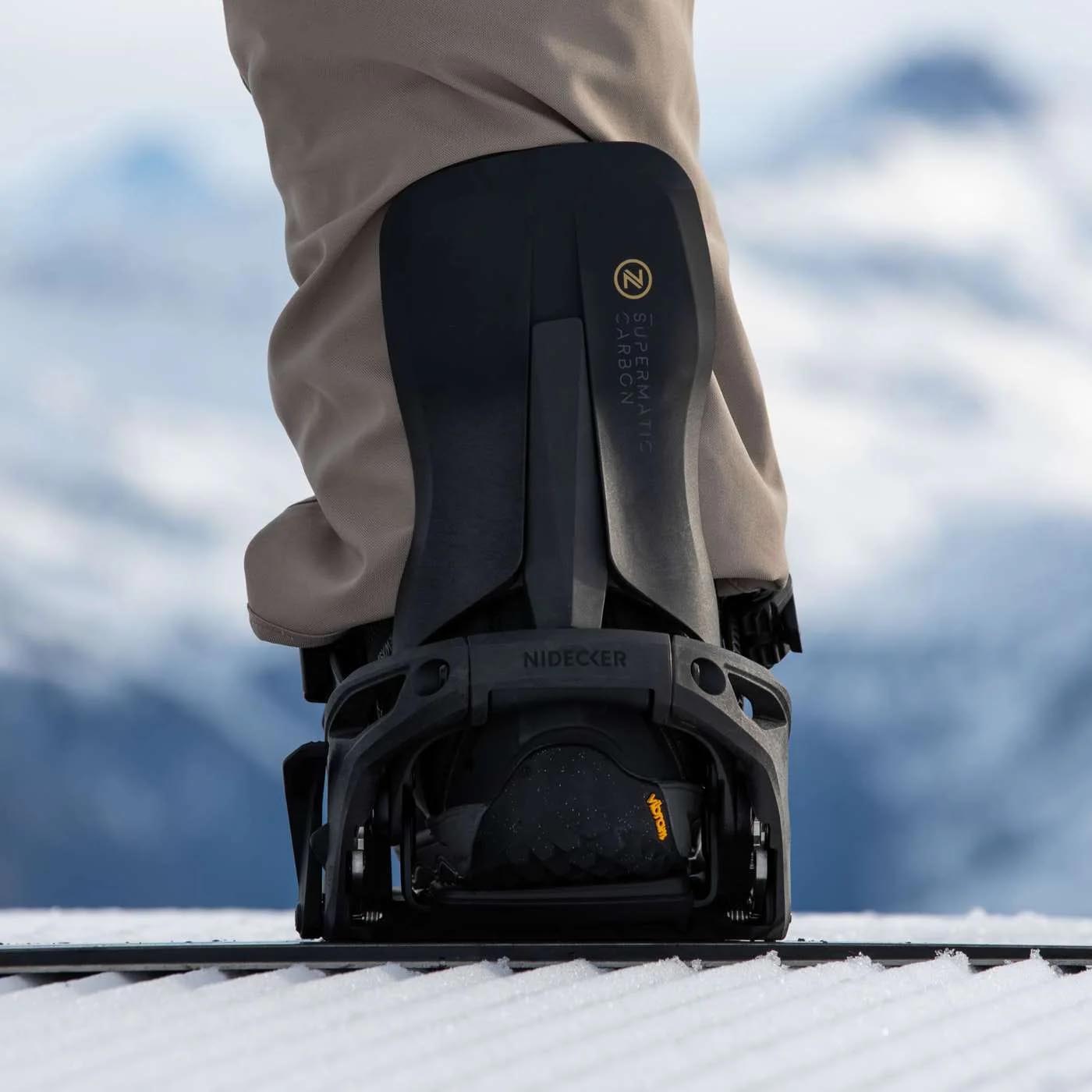 Nidecker Supermatic Carbon Binding Black