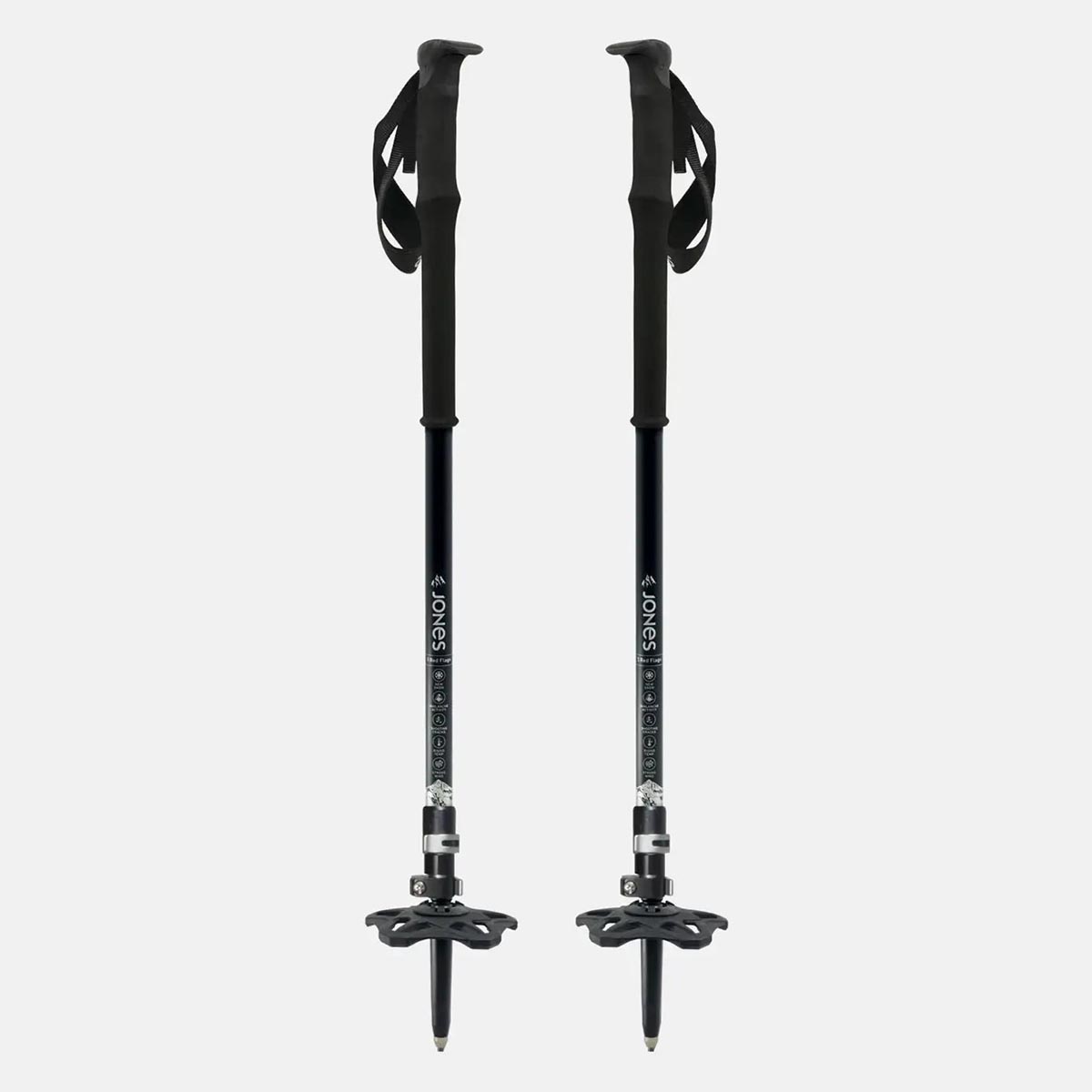 Jones Talon Splitboard Poles 105-135