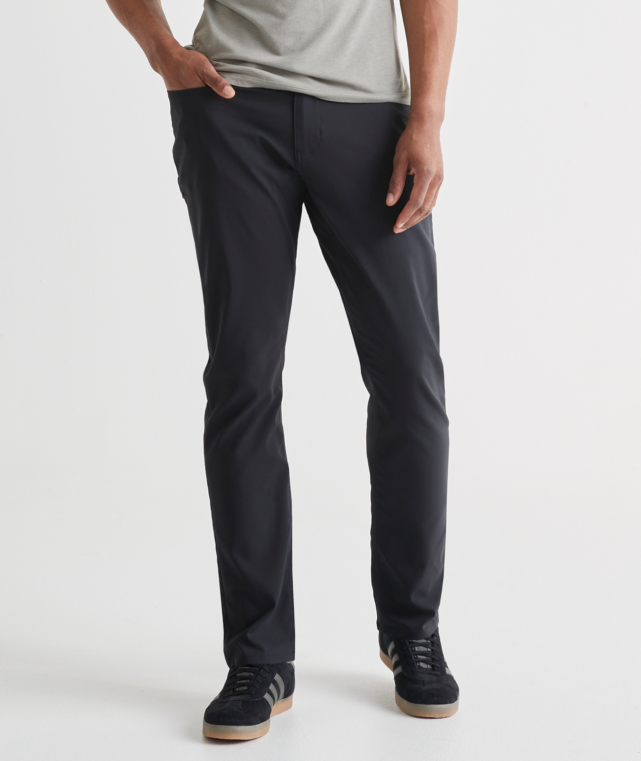 DUER NuStretch Slim Pant 5-pocket, Black