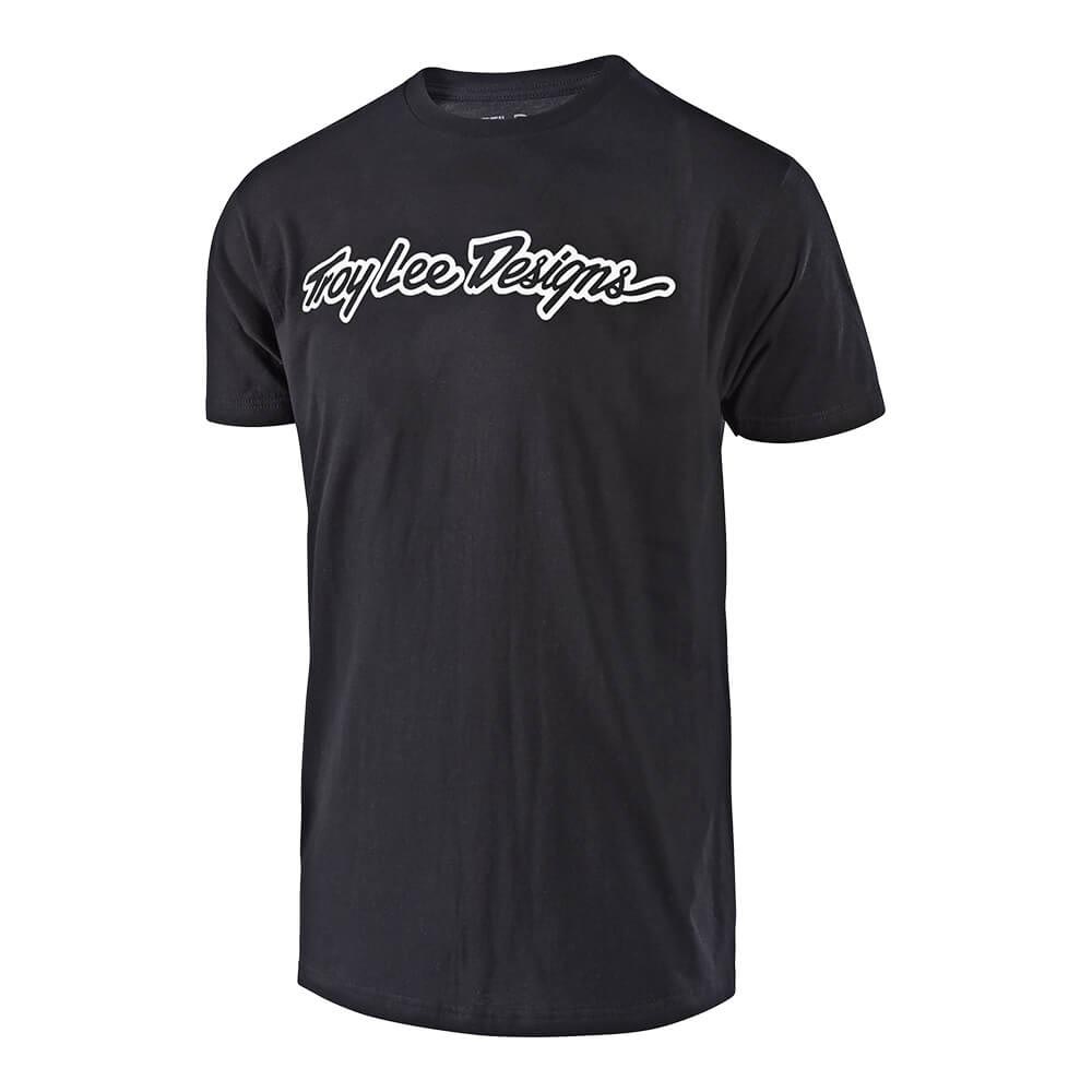 Troy Lee Designs Signature Tee Black