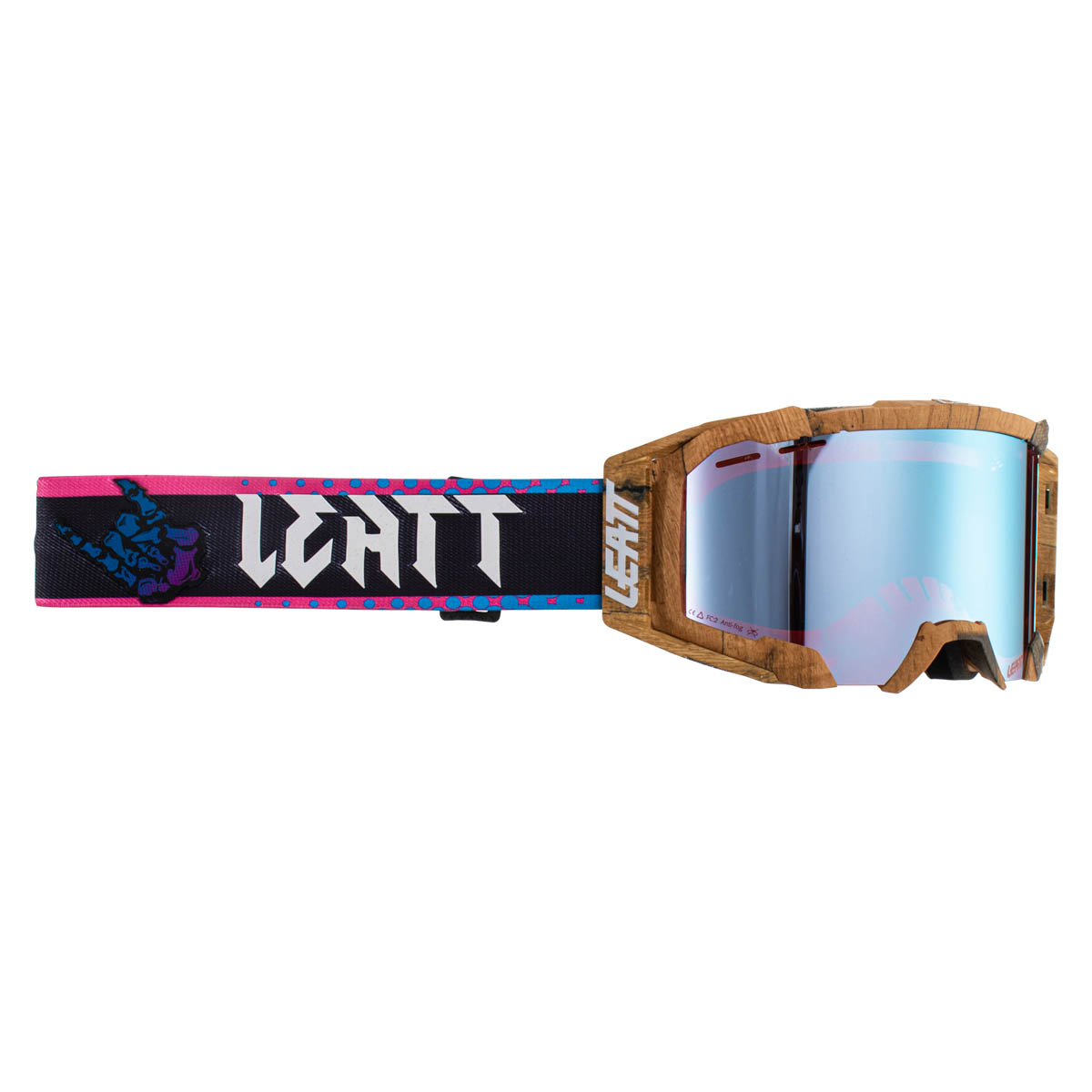 Leatt MTB Goggle Velocity 5.0 Iriz, Wood