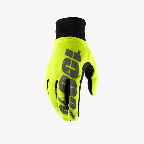 100% Hydromatic Gloves Fluo Yellow