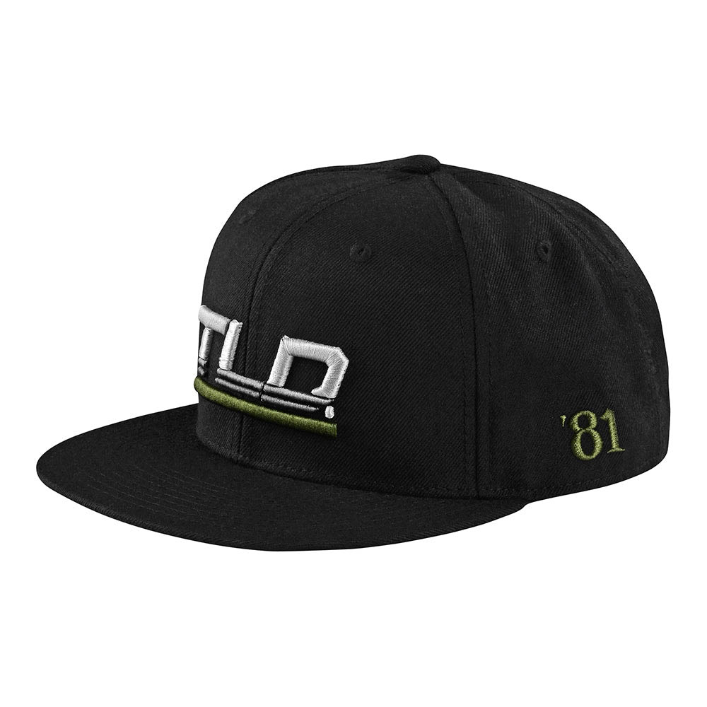 Troy Lee Designs Speed Snapback, Black