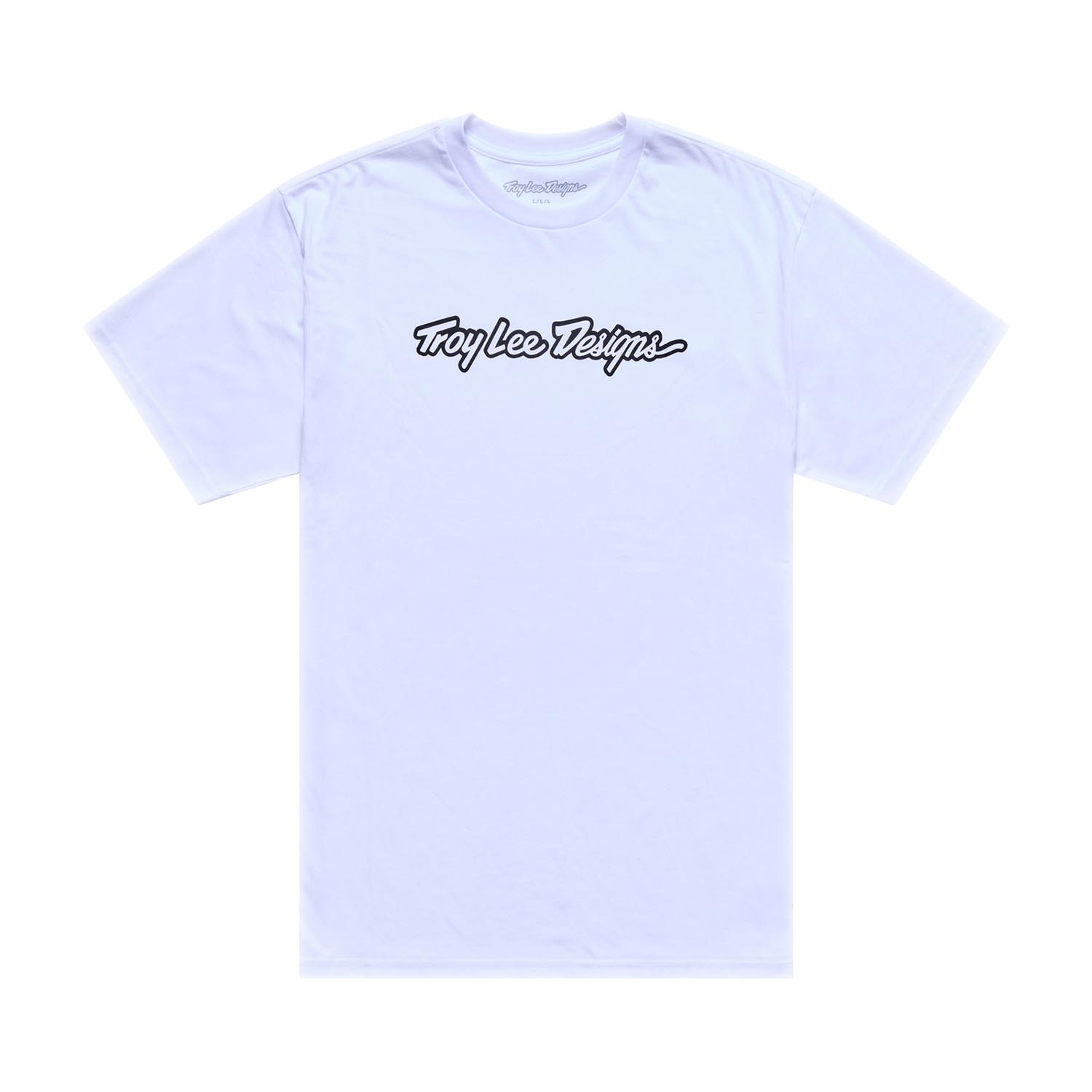 Troy Lee Designs Signature Tee White S