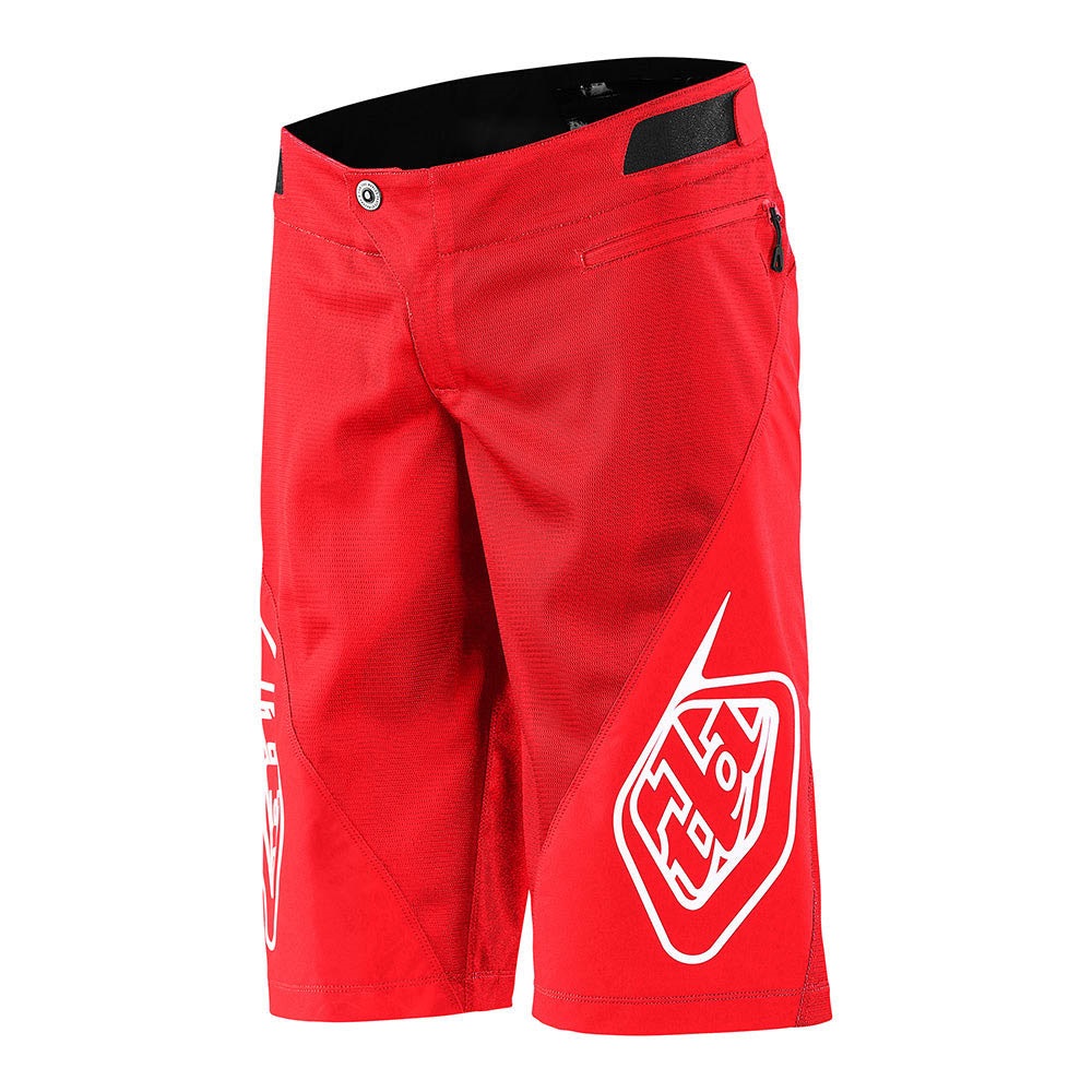 Troy Lee Designs Sprint Shorts, Glo Red