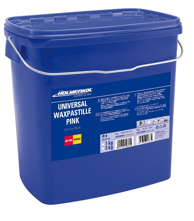 Holmenkol Universal Wax Pastille Pink