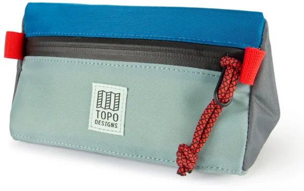 Topo Designs Bike Bag Mini, Mineral/Blue
