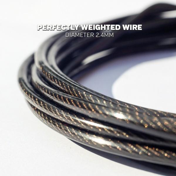 Iron Gym® Speed Rope - Wire. Iron Gym® Speed Rope - Wire.