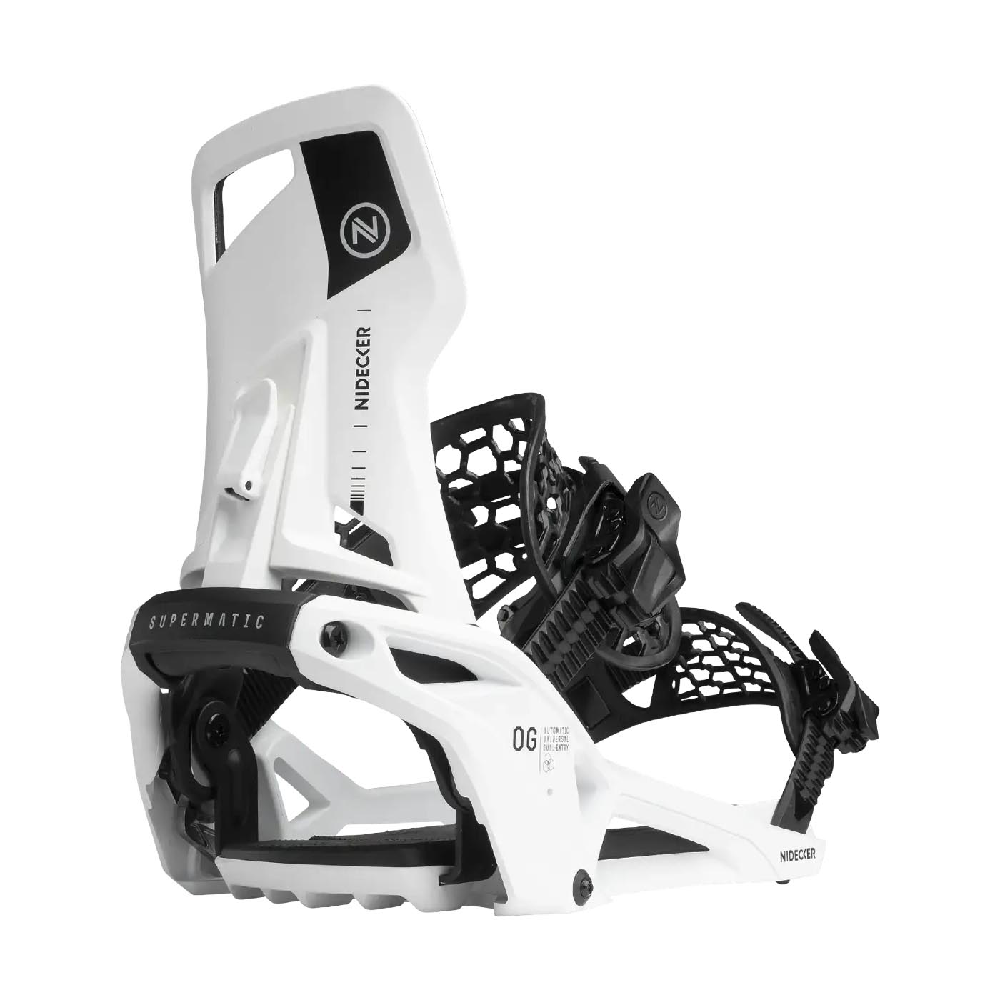 Nidecker Supermatic OG Binding, White