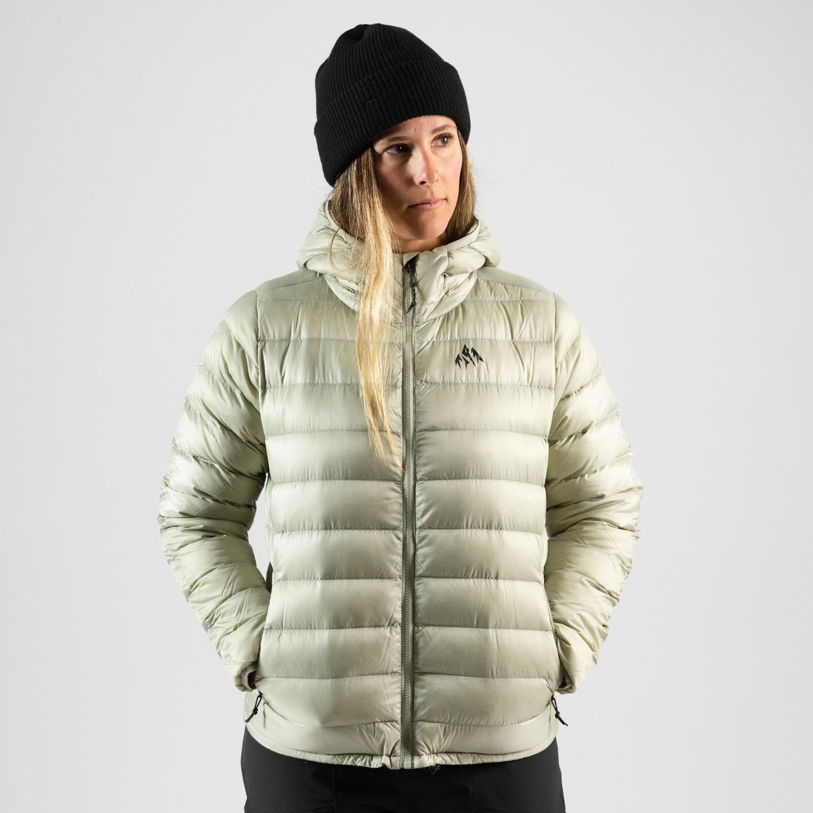 Jones WMNS Reup Down Jacket Hooded, Sage