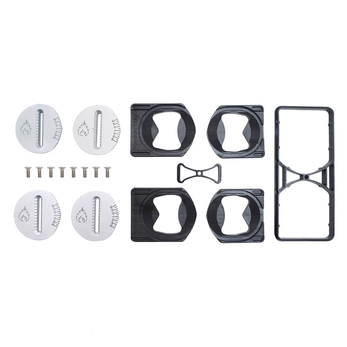 Spark Flat Pucks, Black