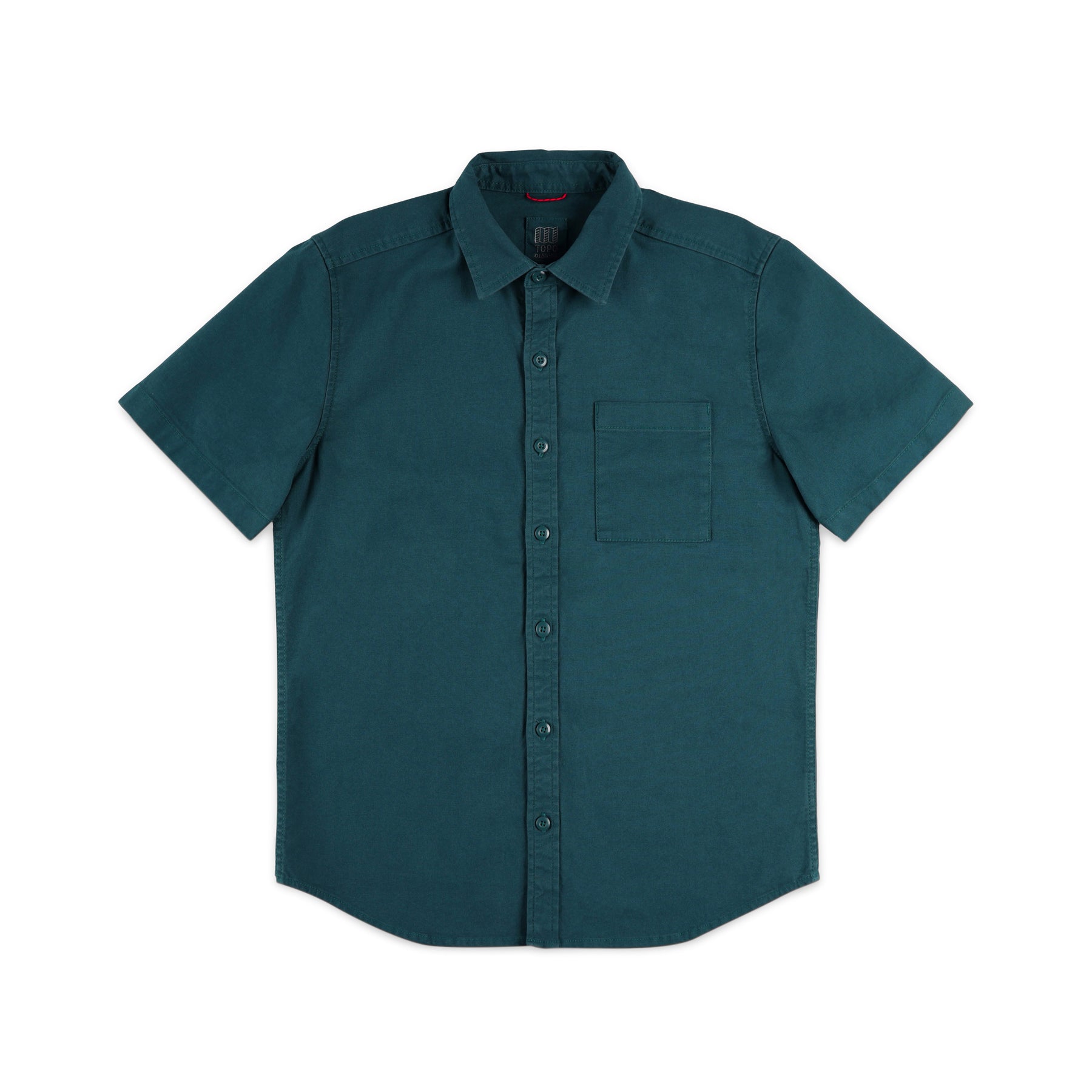 Topo Designs Dirt Shirt S/S, Pond Blue