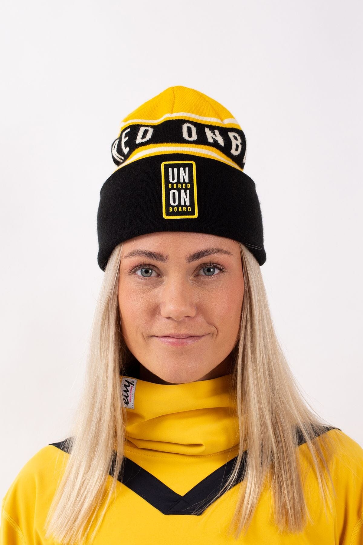 Eivy League Beanie, Yellow Bee Eivy League Beanie, Yellow Bee