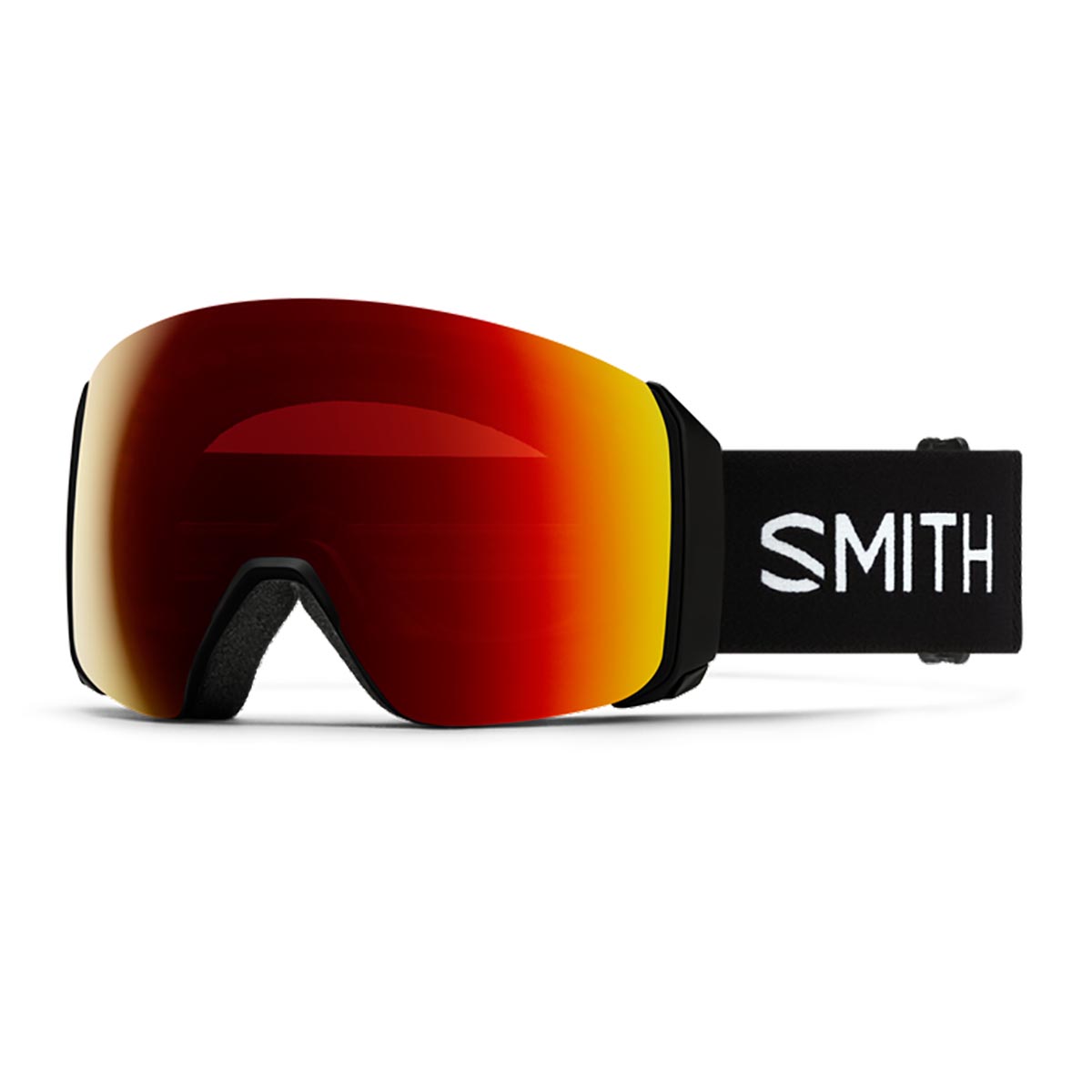Smith 4D Mag XL Black, Red Mirror
