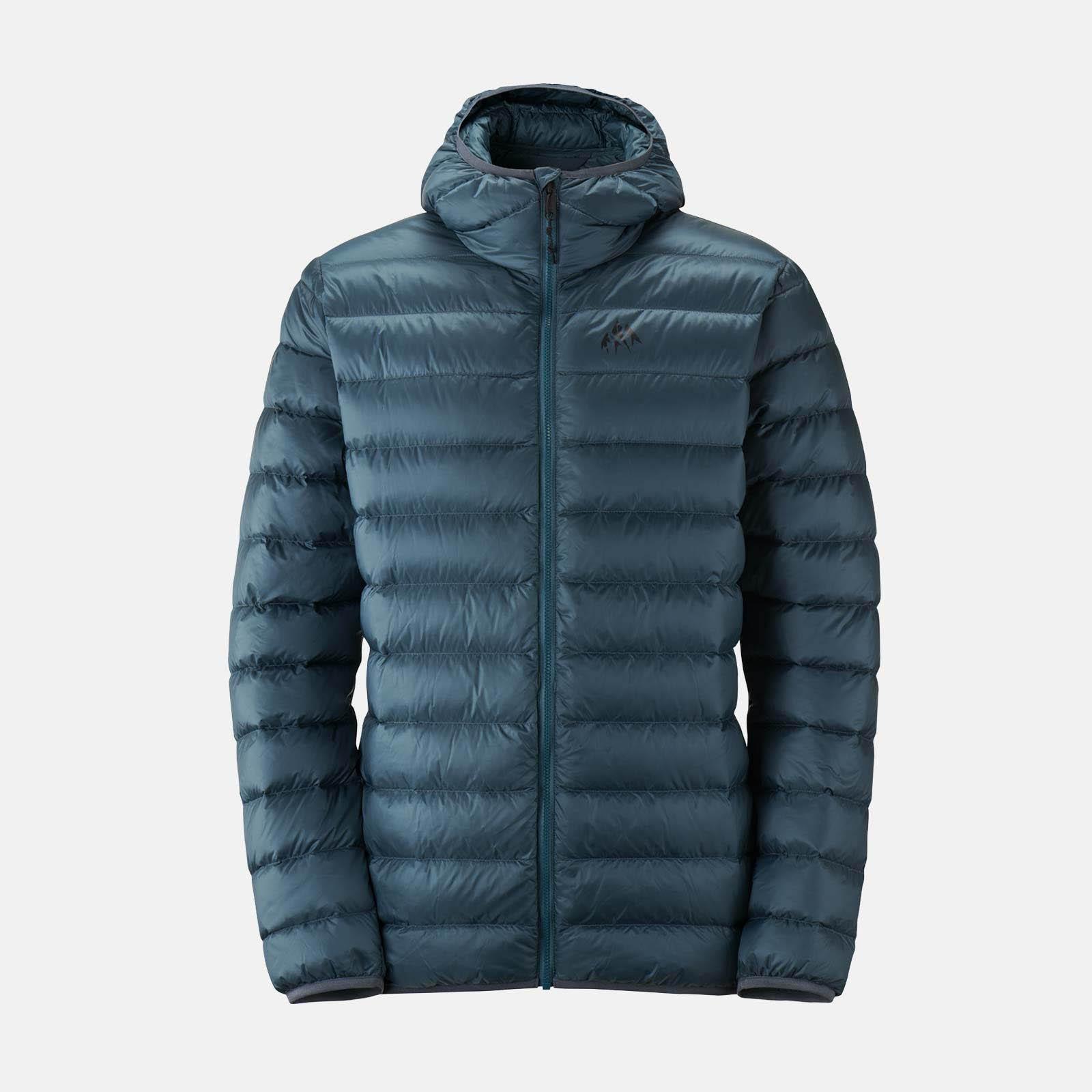 Jones Reup Down Jacket Hooded Ash Blue S
