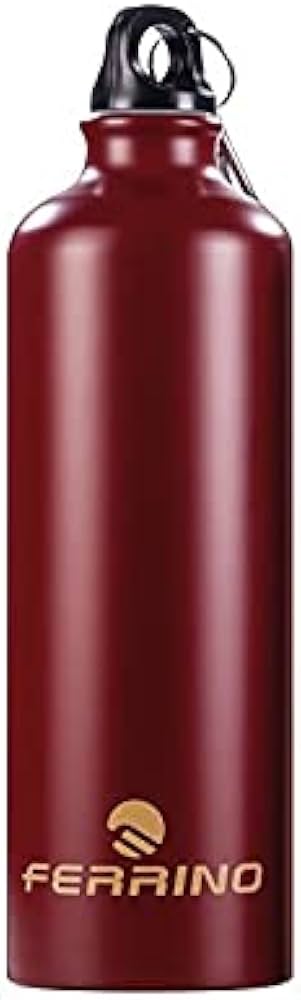 Ferrino Alu Bottle 750ml, Pure Red