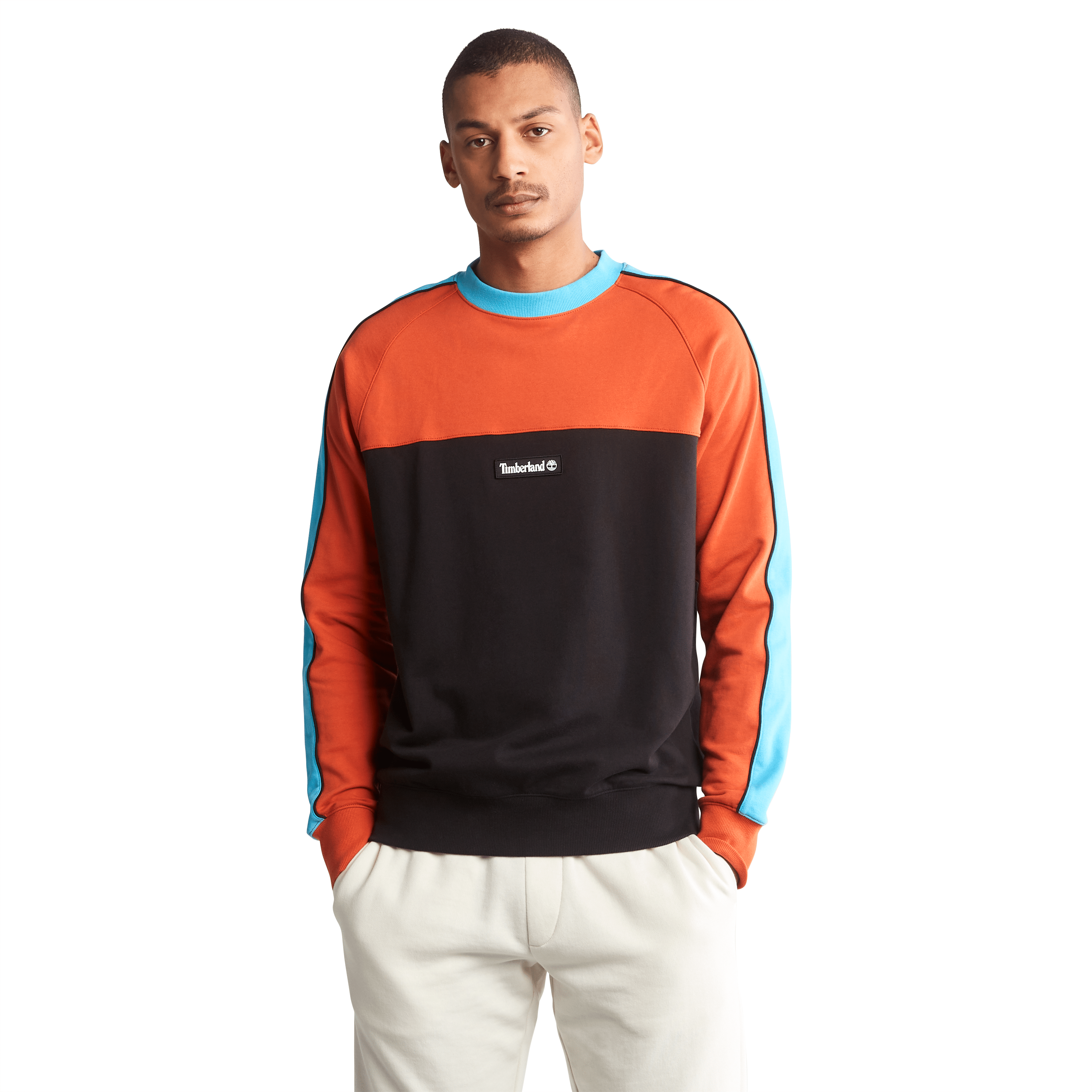 Timberland Crew Sweater, Burnt Ochre Timberland Crew Sweater, Burnt Ochre