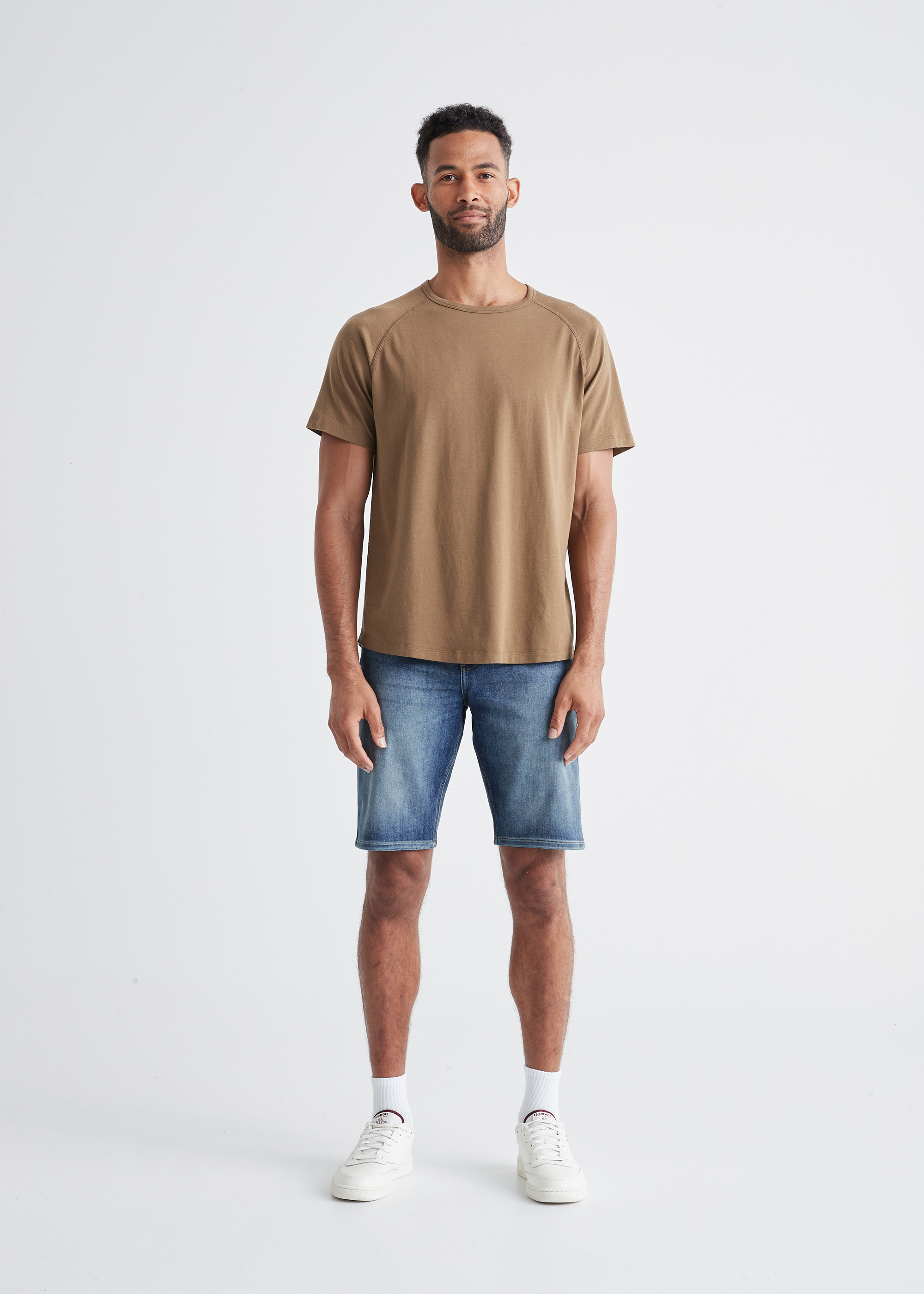 DUER Performance Denim Shorts, Tidal
