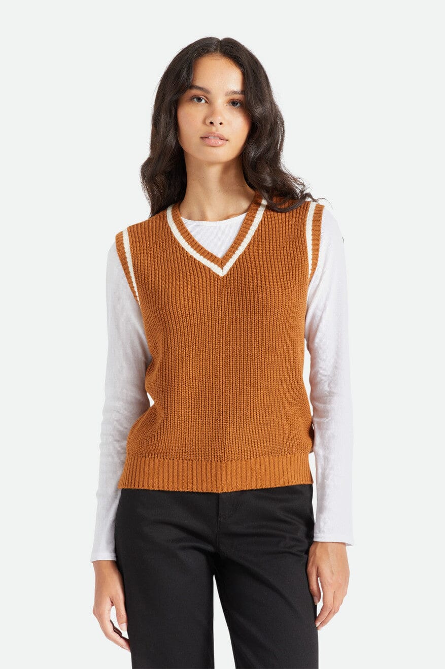 Brixton WMNS Melody Sweater Vest Brixton WMNS Melody Sweater Vest