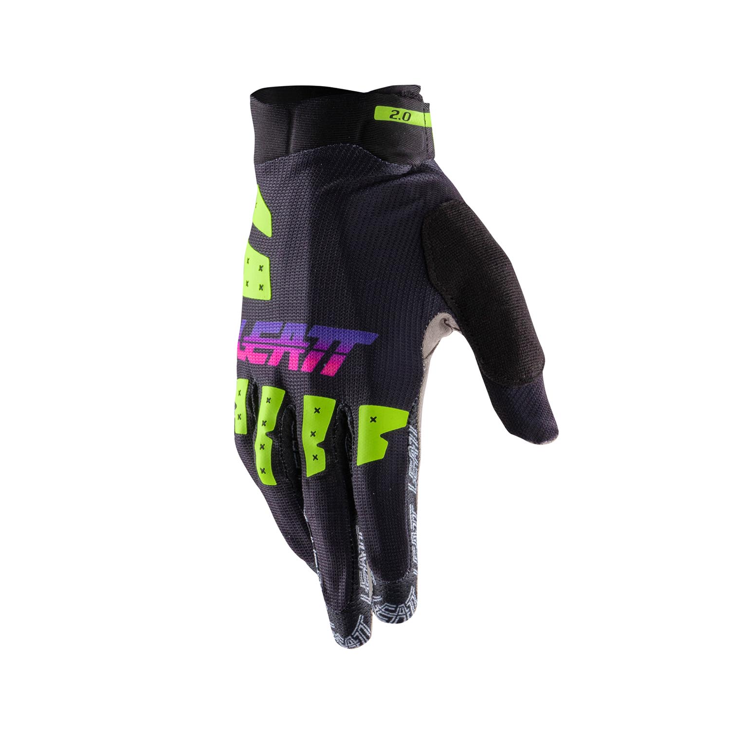 Leatt Glove MTB 2.0 X-Flow, Neon Black