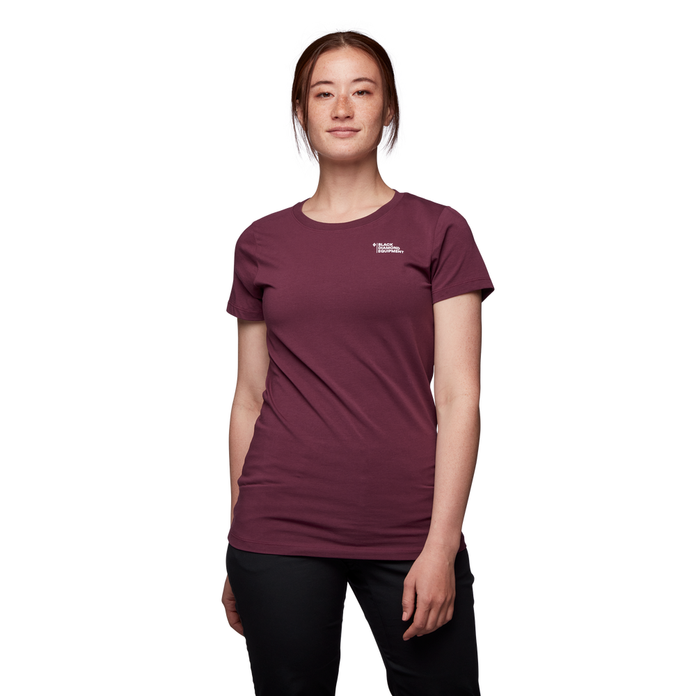 Black Diamond WMNS Peaks Tee, Blackberry