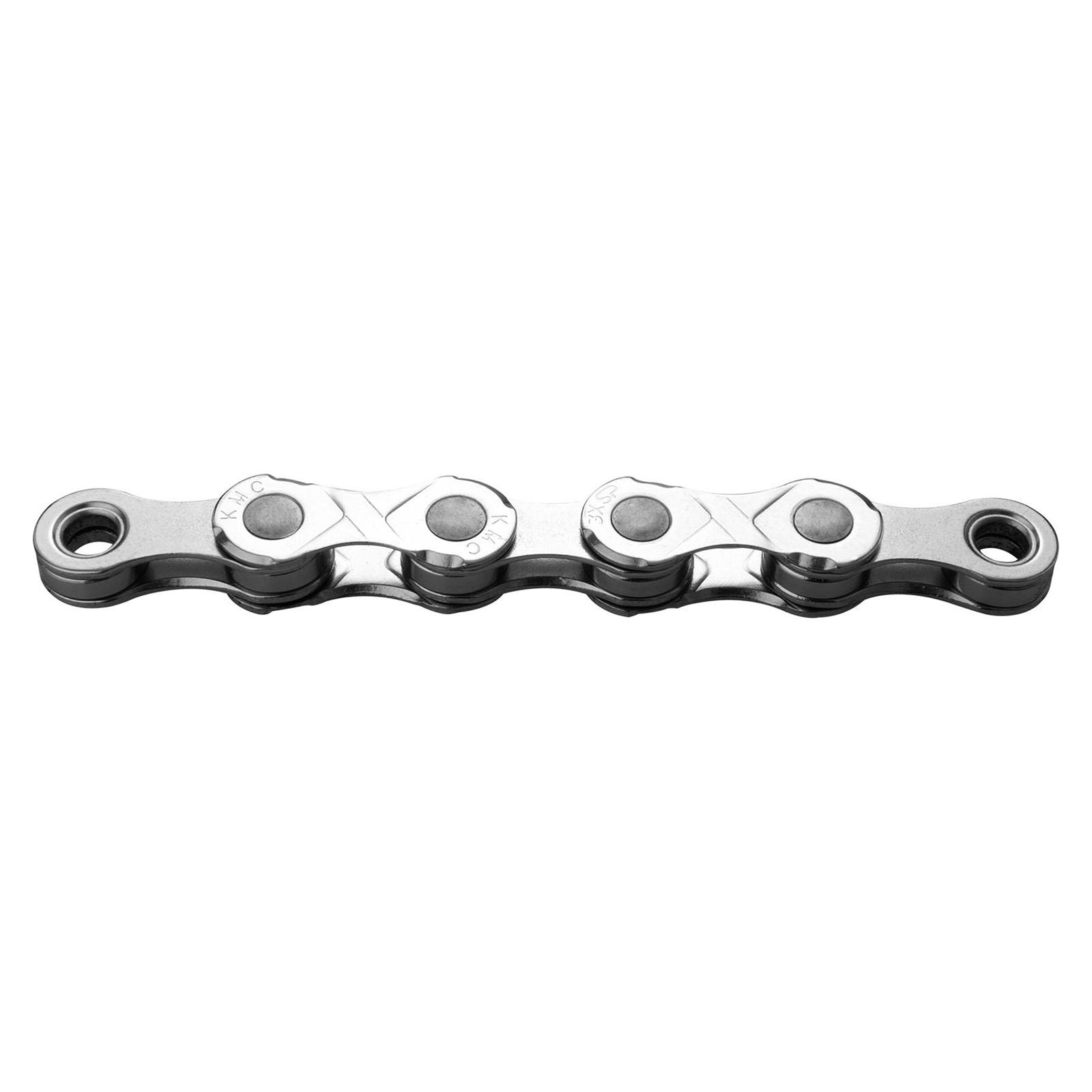 KMC X12 Bike Chain, Silver/Black