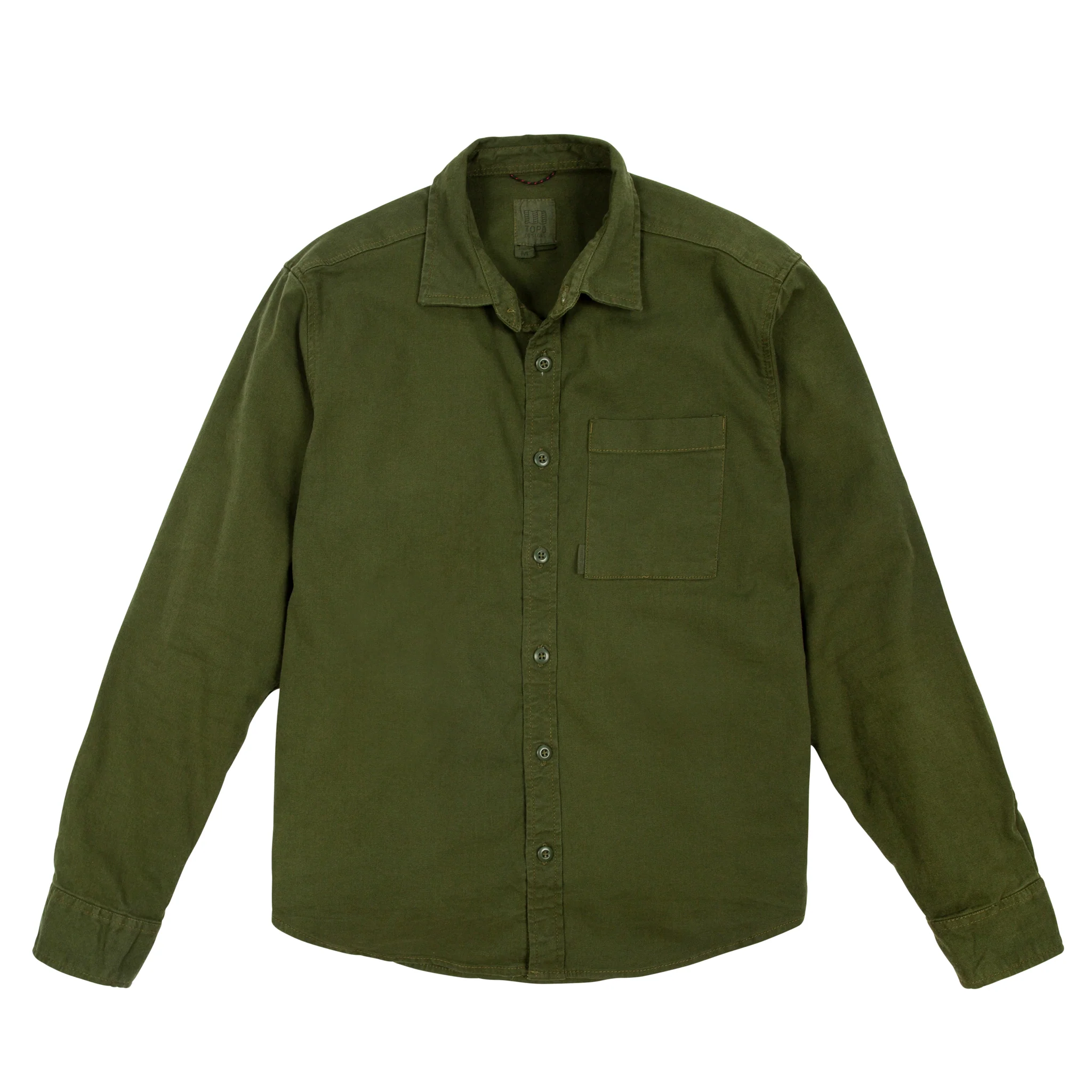 Topo Designs Dirt Shirt, Olive