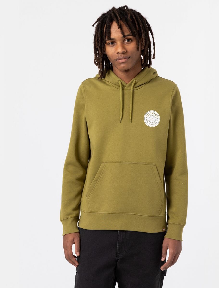 Dickies Woodinville Hoodie, Green Moss Dickies Woodinville Hoodie, Green Moss
